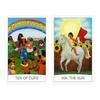 Kancharo 78-Card Tarot Card Set [The One World Tarot] Includes Japanese Tarot Card Instructions & Pouch (Authentic)