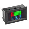 11V 11V 16V 18V 61V Car Battery Charge Level Indicator Lithium Battery Capacity Meter Tester Display LED Tester Voltmeter