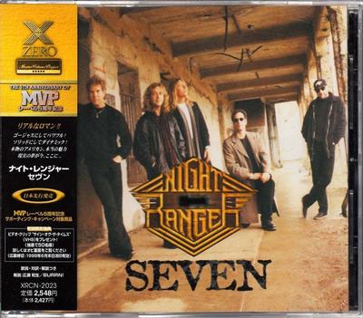 CD NIGHT RANGER Seven XRCN2023 ZERO CORPORATION 2021 Япония Рок Б/у