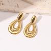 European and American Exaggerated Drop-shaped Earrings, Design Earrings, Luxury High-end Earrings