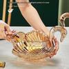 Стеклянная фруктовница Flewenzi European Swan
