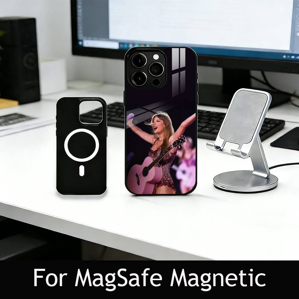 Чехол для телефона L-Life of a S-Showgirl для iPhone17,16,15,14,13,12,11 Plus,Pro Магнитный с поддержкой беспроводной зарядки Magsafe