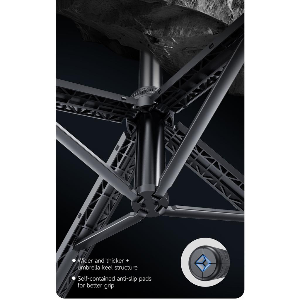 5 In 1 Selfie Tripod Universal Joint Stabilizer For 360° Automatic Rotation AI Tracking Shooting