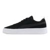 Puma Smash Platform Замшевые Повседневные Кроссовки с Низким Верхом Женские Кроссовки Черно-Белые 366488-01