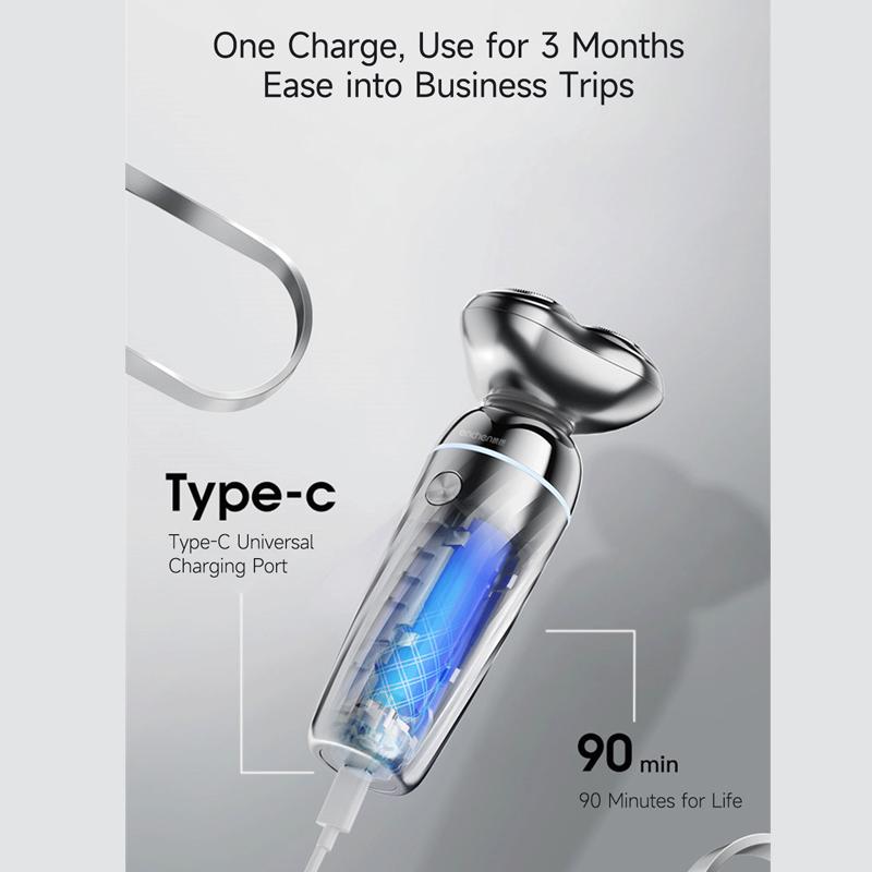 Xiaomi Электробритвы ENCHEN, водонепроницаемые, IPX7, портативный перезаряжаемый станок для бритья для мужчин, парня, мальчика, отца, праздничный подарок