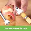 2 In 1 Fruit Corer Stainless Steel Vegetable Core Extractor Apple Corer Remover  Kitchen Gadget