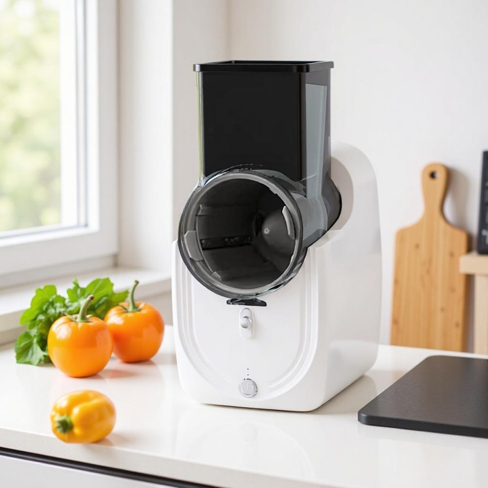 Long Battery Life Automatic Vegetable Shredder Efficient Vegetable Slicer Home
