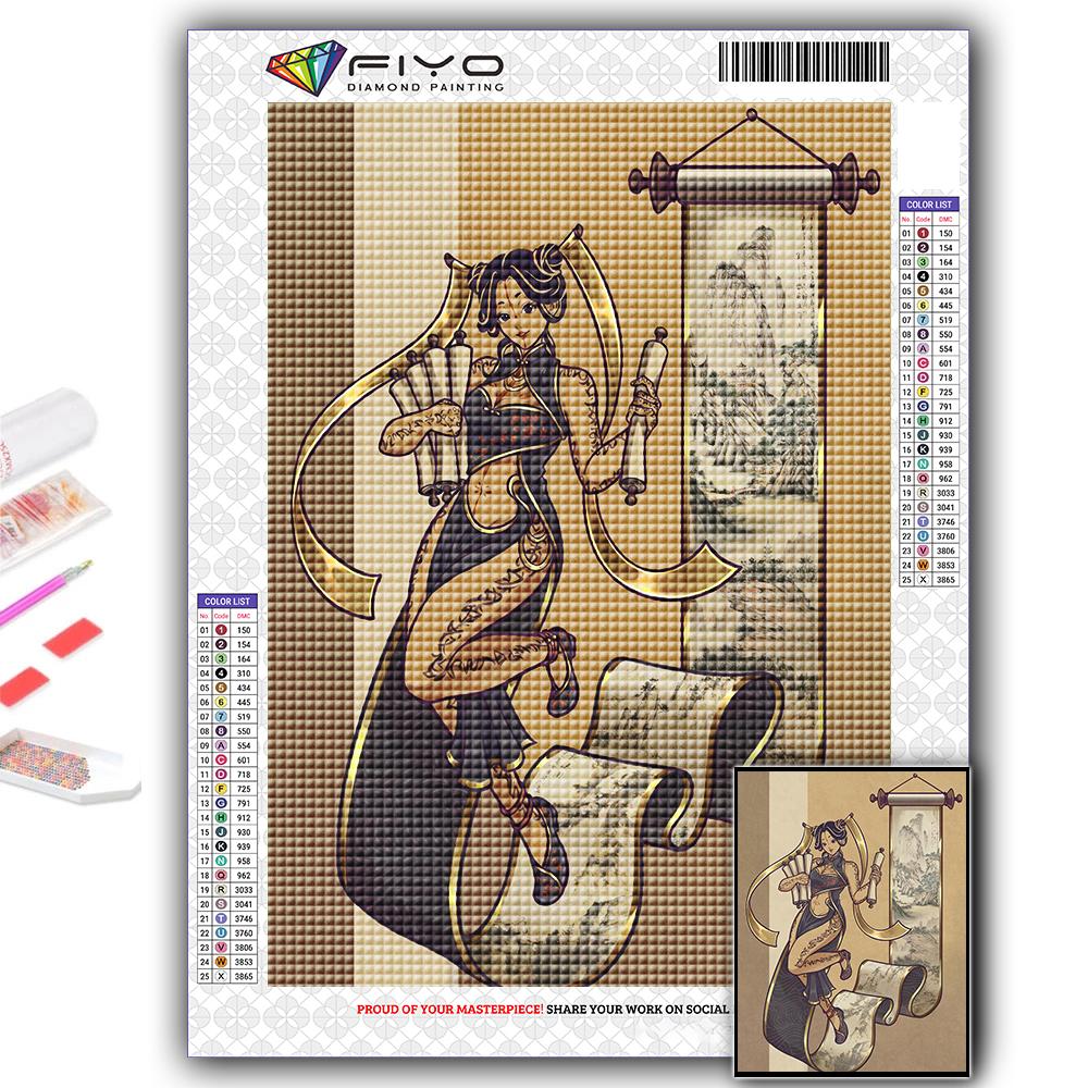 5D DIY Алмазная картина Мультфильм Аниме Игровой персонаж Вышивка крестиком Алмазная художественная вышивка Мозаика Домашний деко