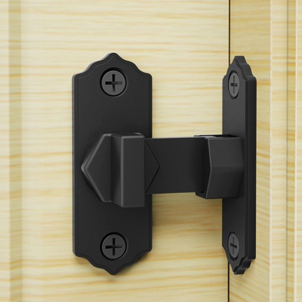 Sturdy and Durable Barn Door Lock Aluminum Alloy Door Catch New Door Bolt Lock