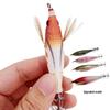 6g/8cm Cloth-Wrapped Luminous Shrimp Squid Hook Lure with Japanese Hook