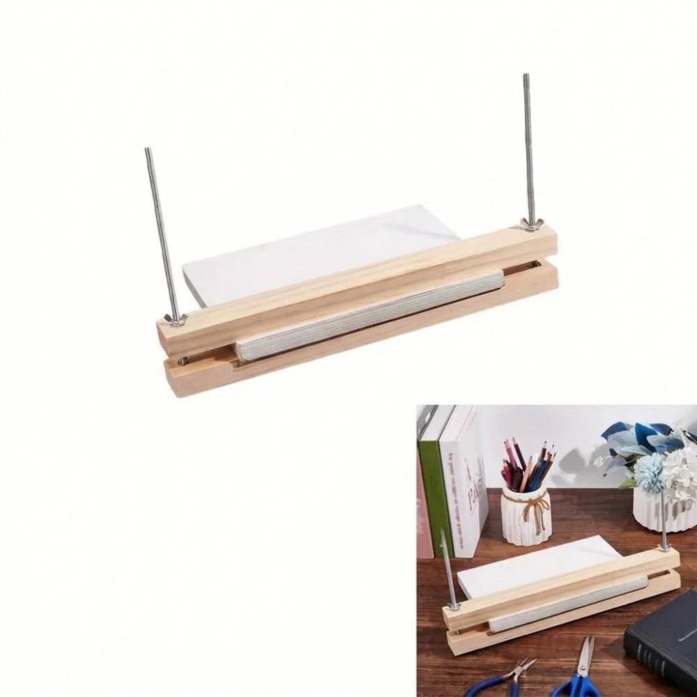 DIY Bookbinding Bookbinding Press Convenient Wooden Book Press Book Binding Kit School