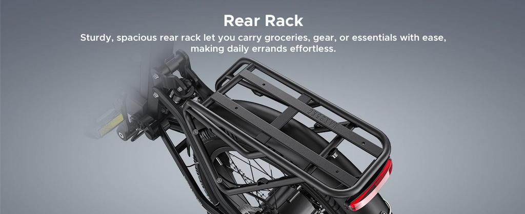 Электрический велосипед ENGWE поставляется с приложением, аккумулятором 48 В 13,5 Ач (запас хода до 135 км), и шины 20*3.0.L20 3.0 BOOST