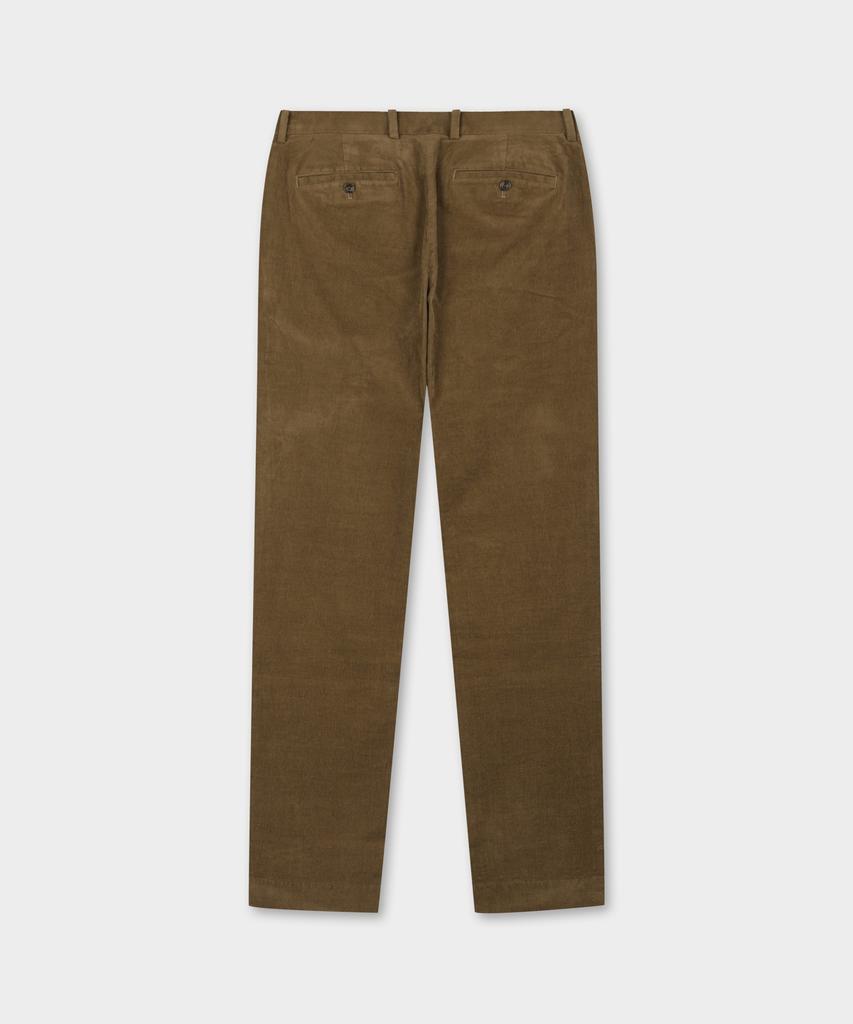 BROOKS BROTHERS Узкие вельветовые брюки чинос 15W (коричневый) (Bbpcmnf401)