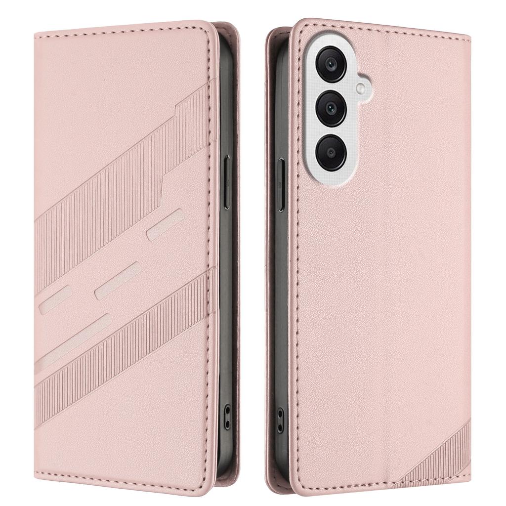 Для Samsung Galaxy A25 5G (Глобальный) (161,0 х 76,5 х 8,3 мм) Чехлы для телефонов Панк-стиль Тисненый Кошелек Подставка Кожаная обложка