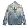 Levi's Джинсовая куртка 90-х 70507-0214 Старая, сделано в США, отбеленная, мужская, б/у
