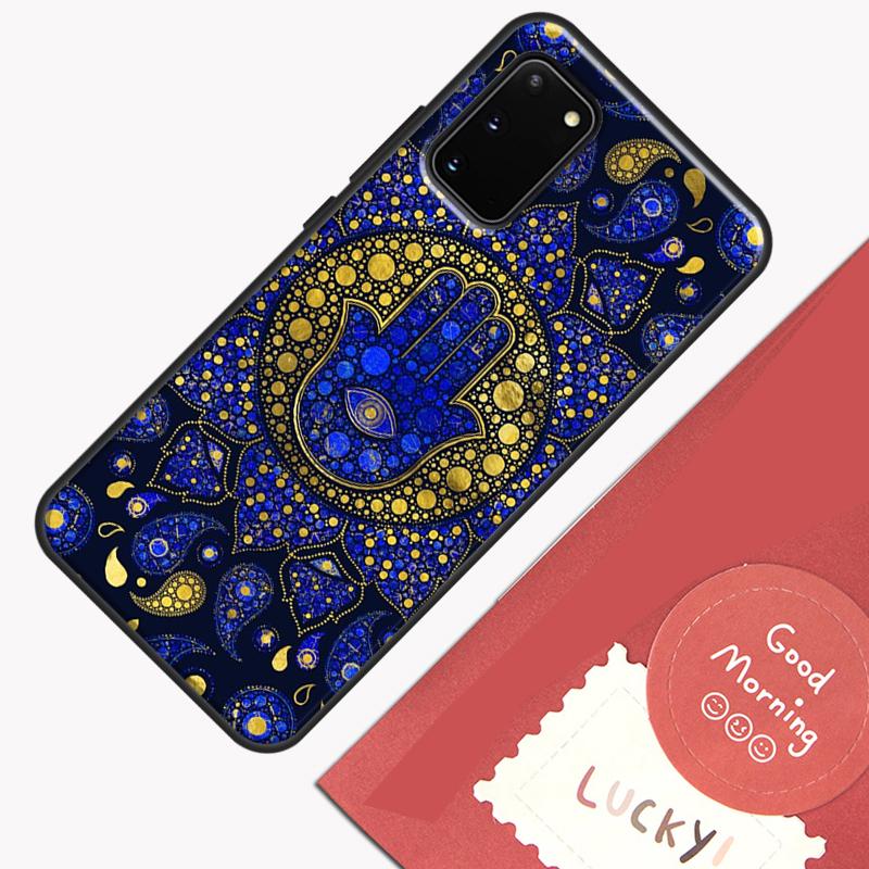 Чехол Рука Фатимы Хамса для Samsung Galaxy S22 S21 S23 Ultra Note 20 S8 S9 S10 Note 10 Plus S20 FE Задняя крышка