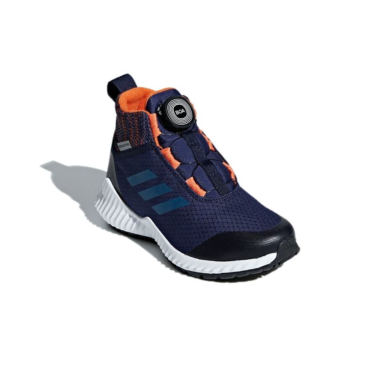 adidas Fortatrail Boa Широкие Кроссовки Хайтопы Детские Кроссовки Синий Черный CM8492