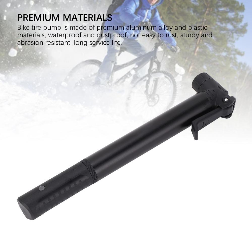 Portable Bicycle Tire Pump Mini Cycling Pump Durable Mountain Bike Pump  Daily Bike Maintenance