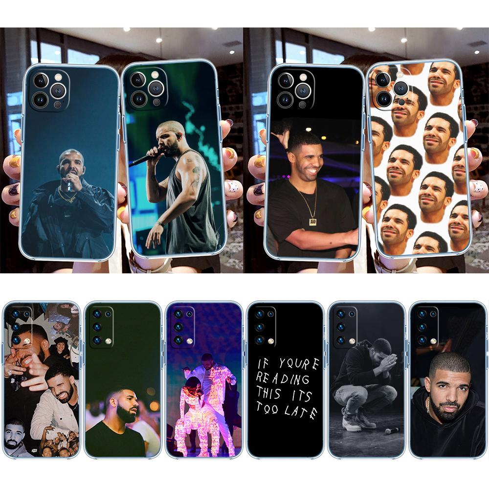 UP26 Drake Transparent Phone Case for Motorola Moto G10 G20 G30 G31 G32 G34 G35 G41 G42 G50 G51 G52 G55 G60 G60S G62 G71 G72 G75