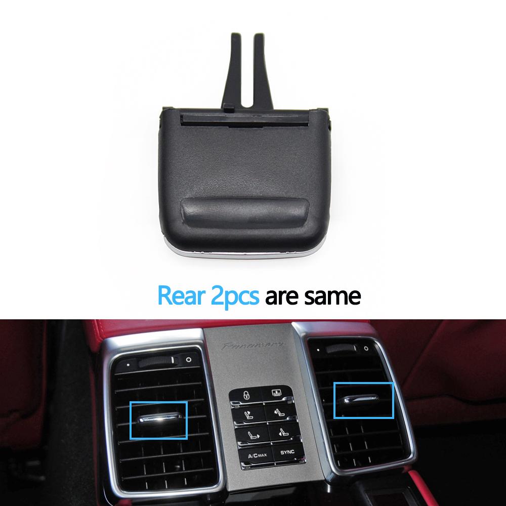 Автомобильный передний и задний кондиционер переменного тока, вентиляционное отверстие, зажим, ремонтный комплект для Porsche Panamera