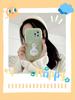 Осенне-зимний милый плюшевый вышитый чехол-гусь для iPhone 13/14/15 Pro Max