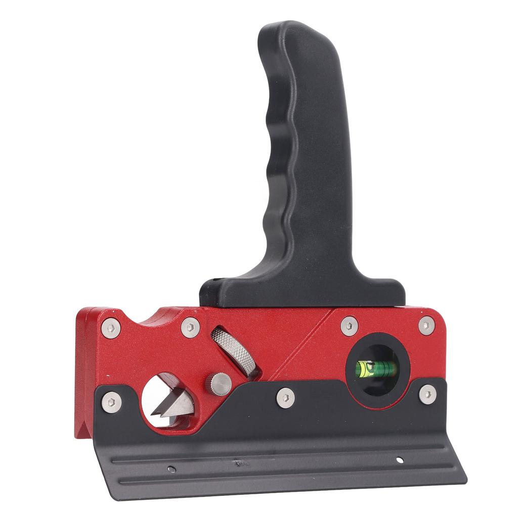 Фасочная рубанка Алюминиевый сплав Деревообрабатывающий ручной рубанок для быстрого строгания кромок, обрезки углов Красный