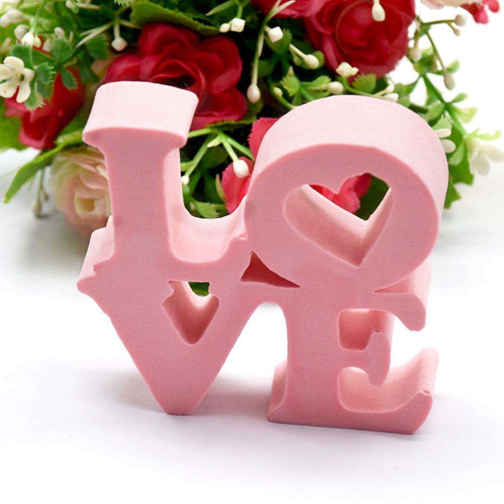 Формы для помадки в форме любви ко Дню святого Валентина своими руками, прочные антипригарные формы для кондитерских изделий, для сахарного пудинга