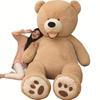 AMIRA TOYS плюшевый очень огромный плюшевый милый плюшевый медведь швейное тело медведя большой размер игрушка, большой, большой, медведь, медведь, медведь, медведь, обертка, подушка, пушистый,