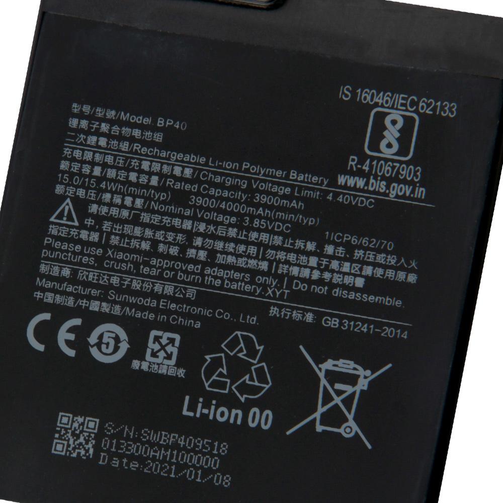 Сменная батарея BP41 BP40 для Xiaomi Redmi K20 Pro Mi 9T Pro Mi9T Redmi K20Pro, перезаряжаемая батарея премиум-класса 3900 мАч