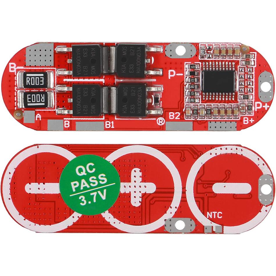 2 шт. BMS 1S 2S 10A 3S 4S 5S 25A 18650 Li-ion Lipo литиевая батарея плата защиты модуль PCB Pcm 18650 зарядное устройство