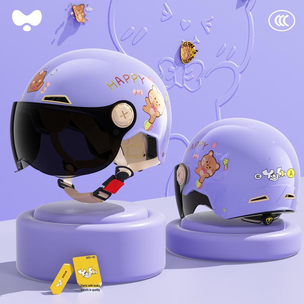 3C Certified Kids' Electric Scooter Helmet - Cute, Safe, Warm for Autumn/Winter
