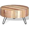 VidaXL Coffee Table Solid Reclaimed Wood