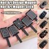 5Pcs Nail Art Magnet Cat-Eye Nail Designs Magnetic Nail Wand Pattern Manicure Magnet Stick Nail Art Accessories