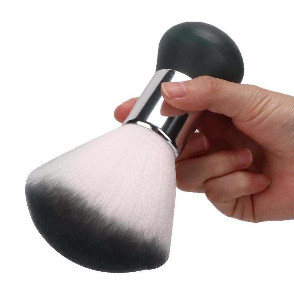 Professional Broken Hair Sweep Brush Soft Nylon Broken Hair Cleaning Brush Barber Shop