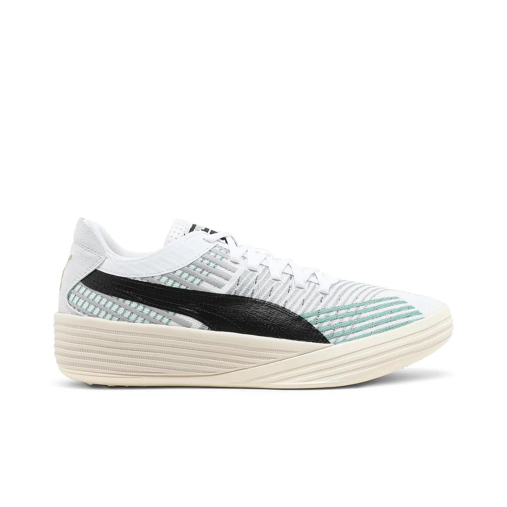Puma Clyde All-Pro 'Coast 2 Coast - Celtics' (унисекс) Белые / Мощный Зеленый Баскетбольные Кроссовки 195124 01