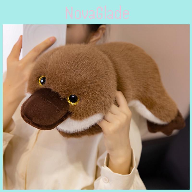 Platypus Plush Doll With Short Fur For Gift For Teens And Plush Collectors Item