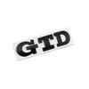 BOM1 2025 Hot Car 3D Metal GTD Badge Body Front Grill Trunk Emblem Sticker For Volkswagen VW Golf 3 4 5 6 7 7.5 MK4 MK5 MK6 MK7 GTD C VA8 vngk1