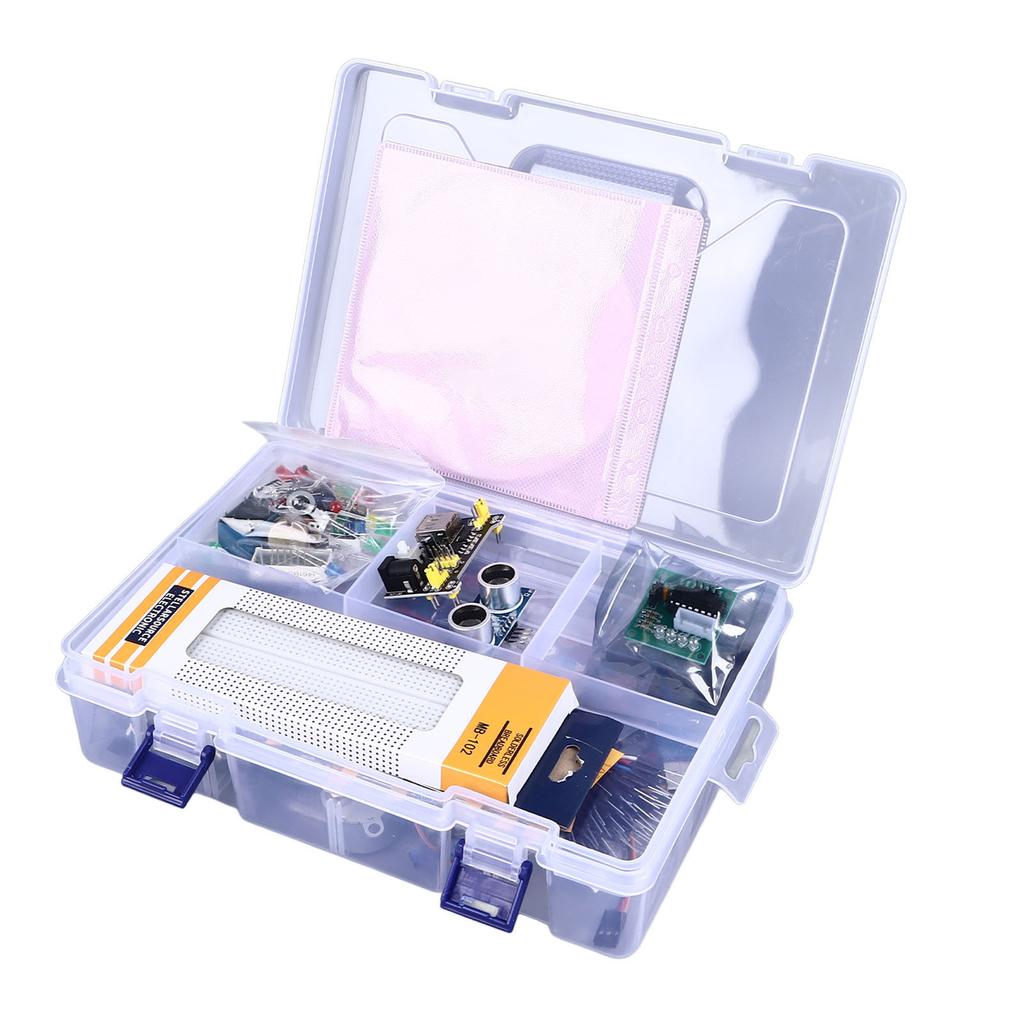 Набор электронных компонентов 830 Макетная плата Светодиод Зуммер Резистор Датчик температуры и влажности Электроника