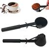 Coffee Spoon Funnel for Protein Powder Milk Powder Filling Long Handle Measuring Scoop for Water Bottles Reusable K-Style Coffee Capsule Refill Tools