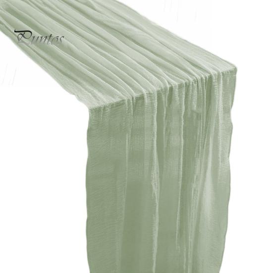 Марлевая дорожка для стола 80x300 см, марлевая дорожка для стола в стиле бохо, однотонная скатерть для свадебной вечеринки, украшения для девичника