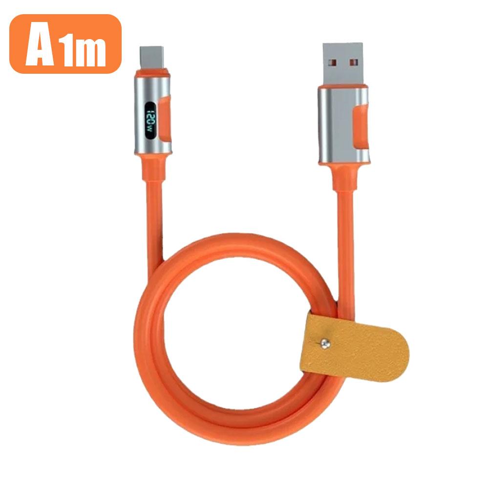 120 Вт 100 Вт кабель для быстрой зарядки для Samsung IPhone15 с C типом PD C цифровой 2M тип 1.5M Y0P4