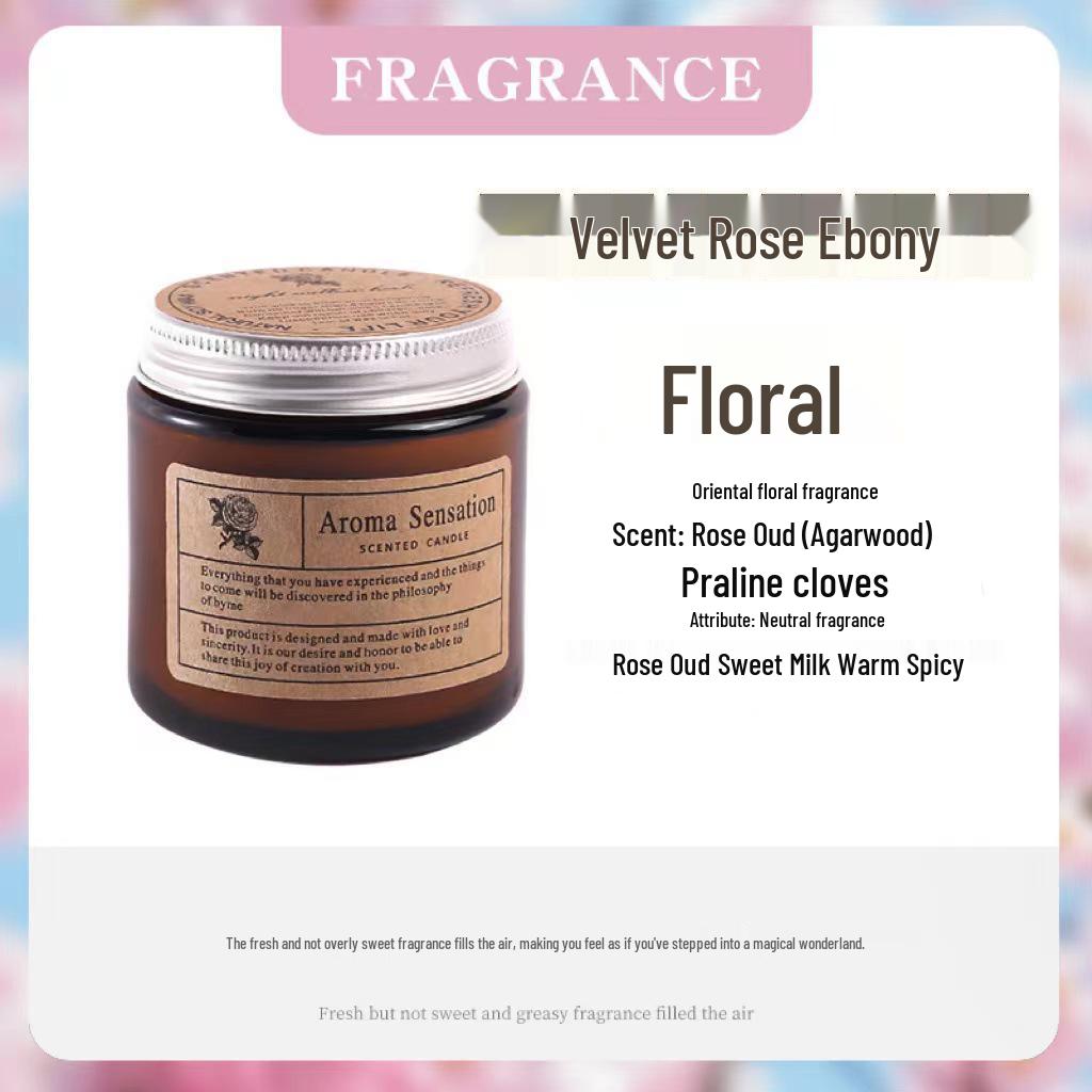 Стакан-свеча для ароматизации от Инфлюенсера - Ручная работа, Без дыма, с эфирными маслами и растительным воском