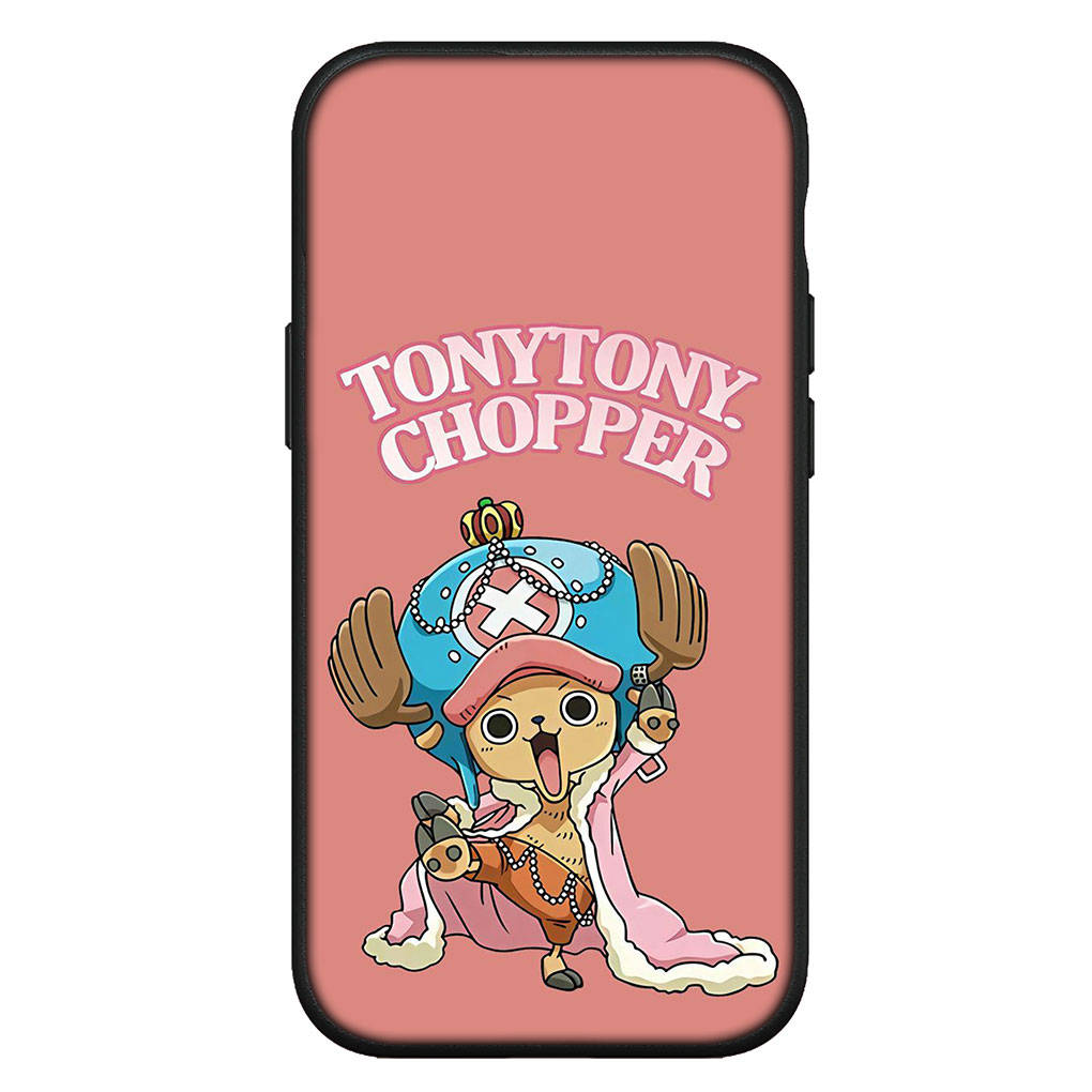Чехол для iPhone 16 15 Xiaomi Redmi Note 14 13 12 11 Pro Max X 16e Samsung Galaxy S25 S24 S23 Moto OPPO Huawei Луффи Ван Пис Тони Чоппер Чехол для телефона