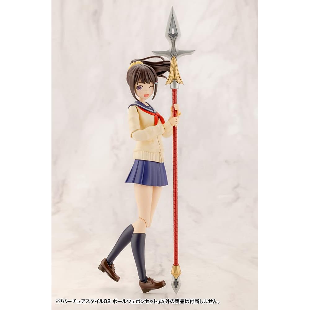 Kotobukiya M.S.G Virtua Style 03 Набор шестового оружия Без масштаба Пластиковый модельный комплект