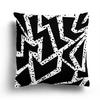 Nordic Autumn Black and White Simple Printed Sofa Cushion Cover Pillowcase Home Party Car Bedding