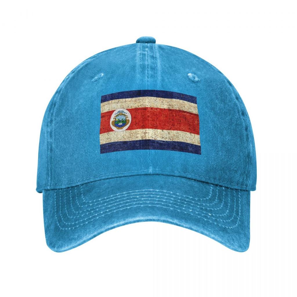 Flag of Costa RicaPatriotic Gift Baseball Cap Custom Cap Ball Cap Sunscreen foam party Hat For Women Unisexs