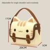Cute Clutch Bag Plush Backpack Furry Cat Bag Adorable Kitten Handbag for Woman Kids Cartoon 2025 New Kitten Handbag