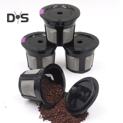 2 шт. сменные фильтры для кофейных чашек из нержавеющей стали, многоразовые, можно мыть в посудомоечной машине, экологически чистые аксессуары для кофейных фильтров K-Cup