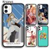 Мягкий чехол Krajews CAROLE & TUESDAY для iPhone 14 5 SE 6s 7 8 plus X XR XS 11 12 13 pro max Samsung S21 S22ultra Plus