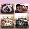 Wwe Print 3d Eaw Duvet Cover Wrestling Game Bedding Comforter Bed Set Supplies